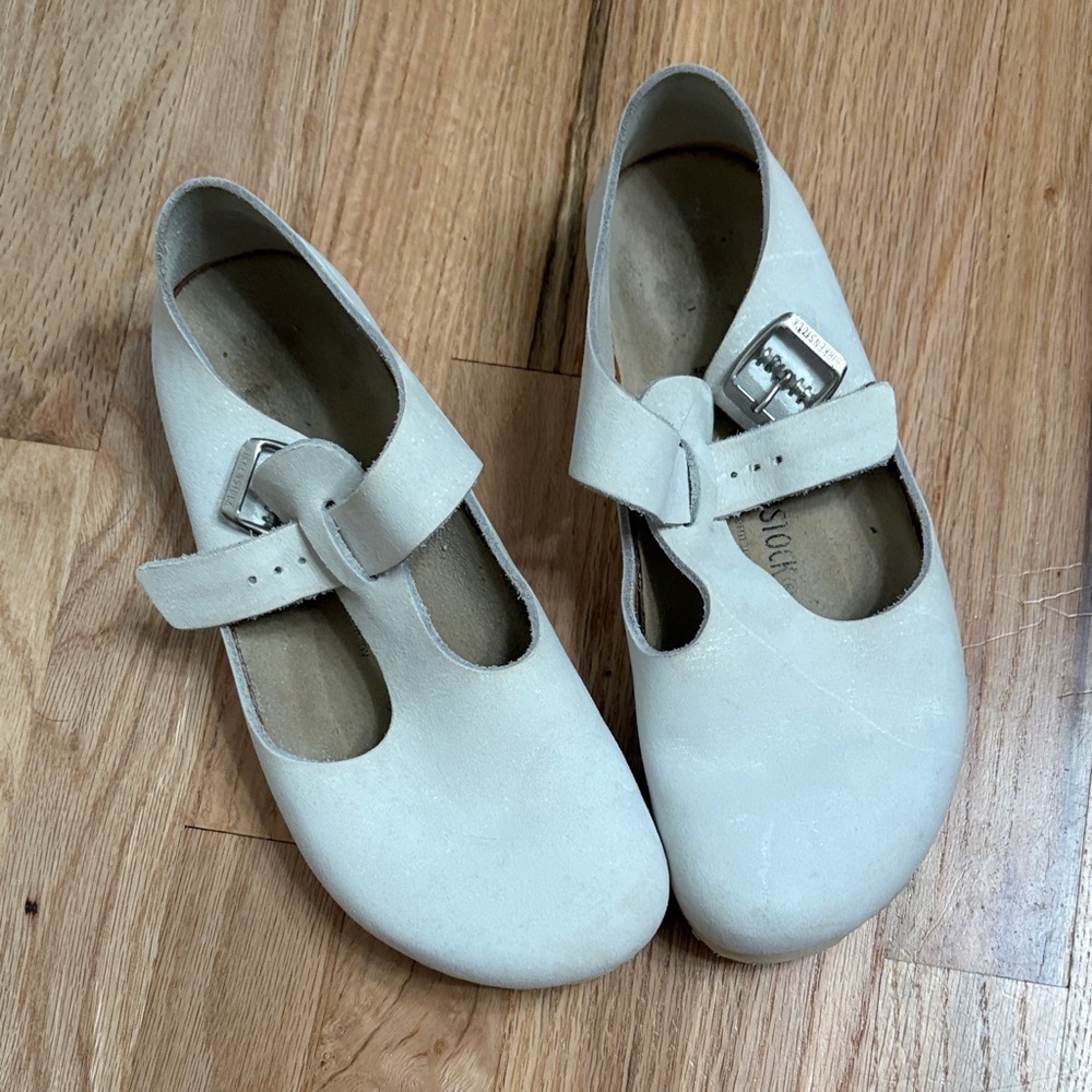 Birkenstock Paris White Nubuck OOAK 39